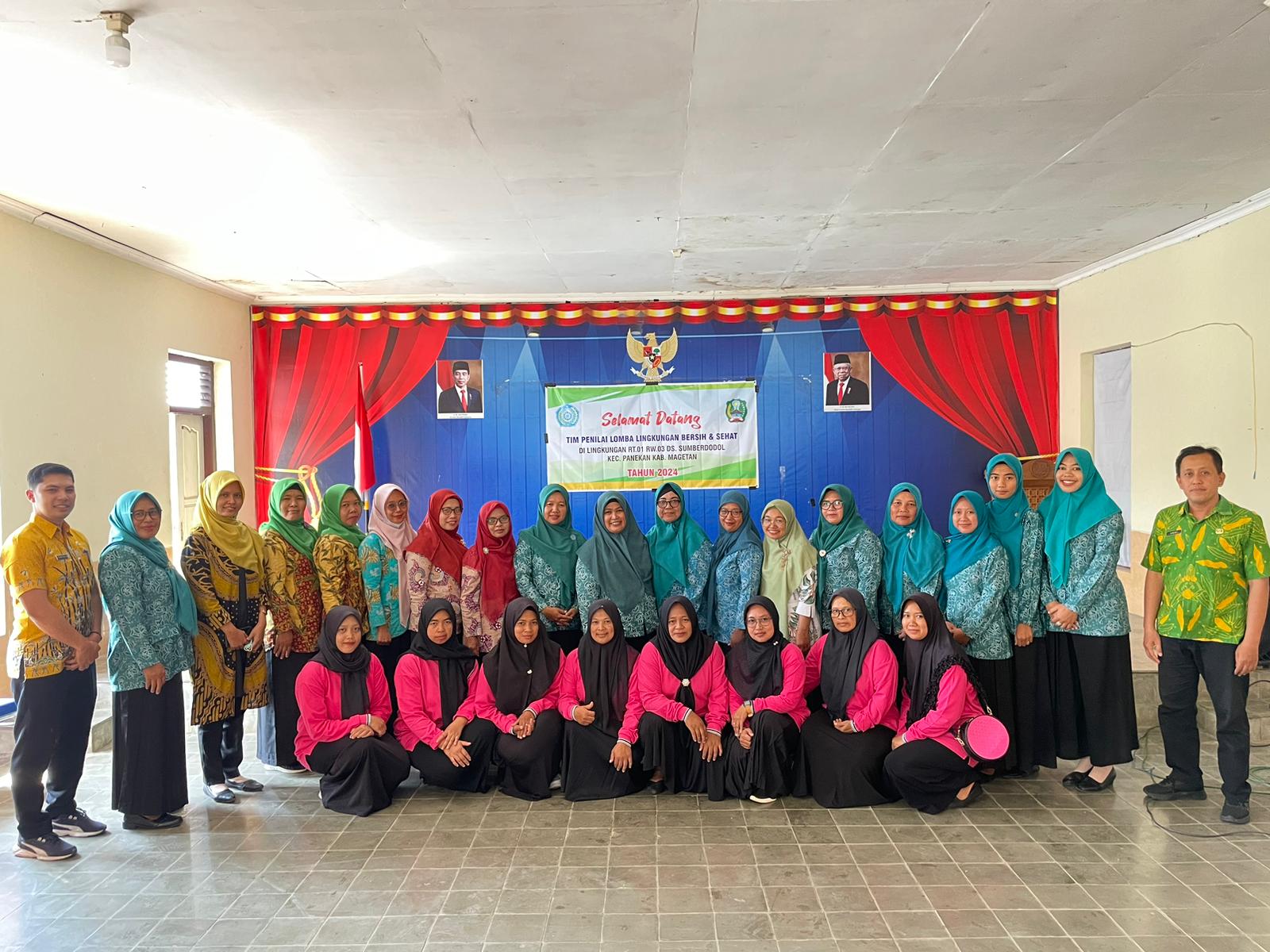PENILAIAN LOMBA LINGKUNGAN BERSIH &amp; SEHAT DESA SUMBERDODOL KEC. PANEKAN KAB.MAGETAN TAHUN 2024